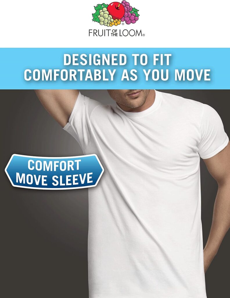 When Do Men Need the Fruit of the Loom Men’s Eversoft Cotton Stay Tucked Crew T-Shirt?