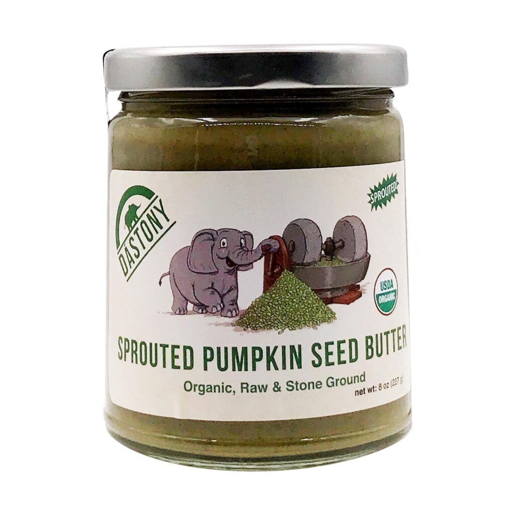 DASTONY Organic Sprouted Pumpkin Seed Butter